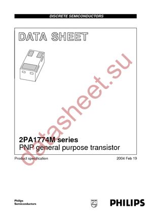 2PA1774SM T/R datasheet  